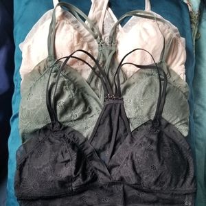NWOT Bralettes